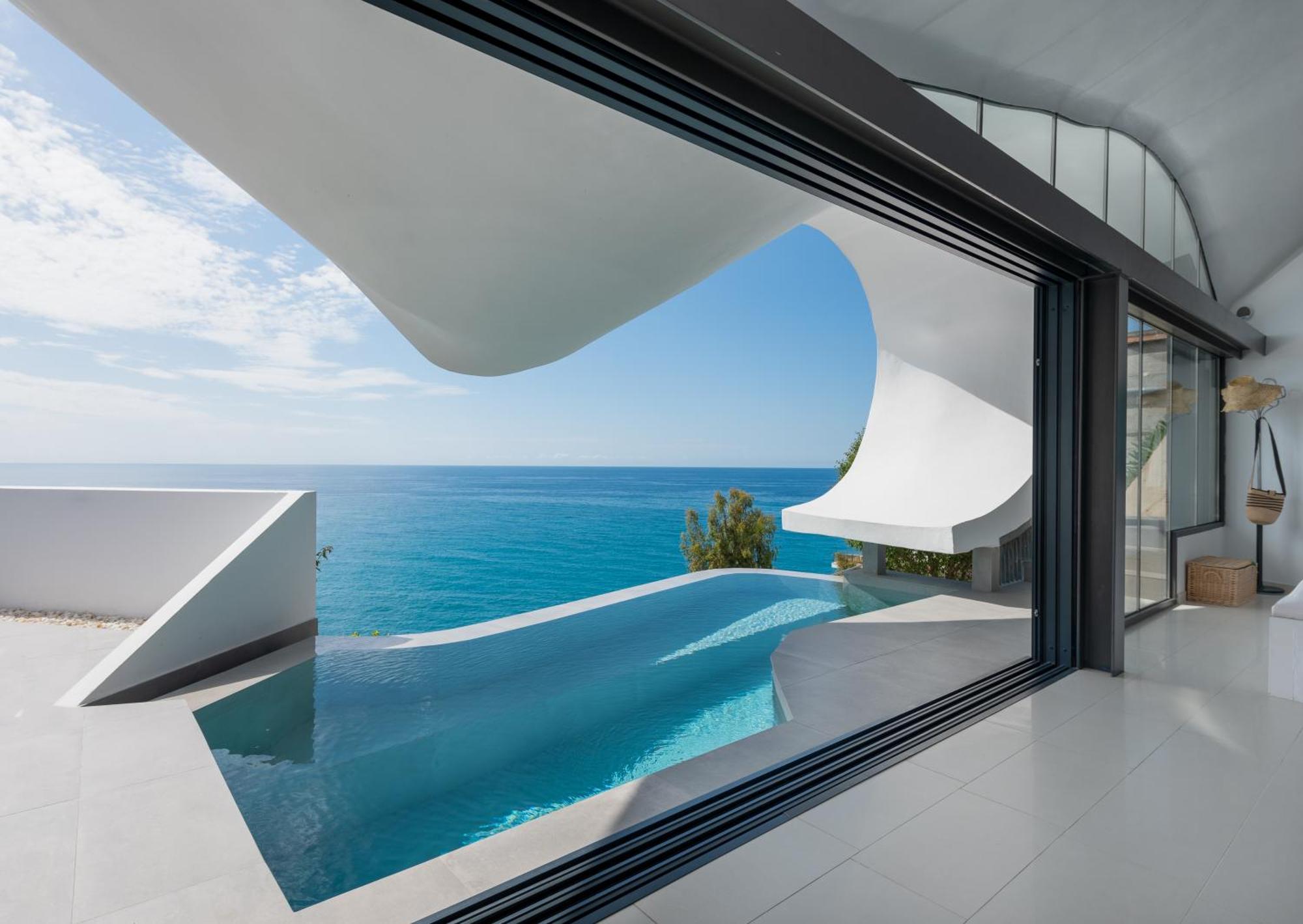 Rentitspain Casa Del Acantilado Piscina Climatizada Salobreña Exteriér fotografie