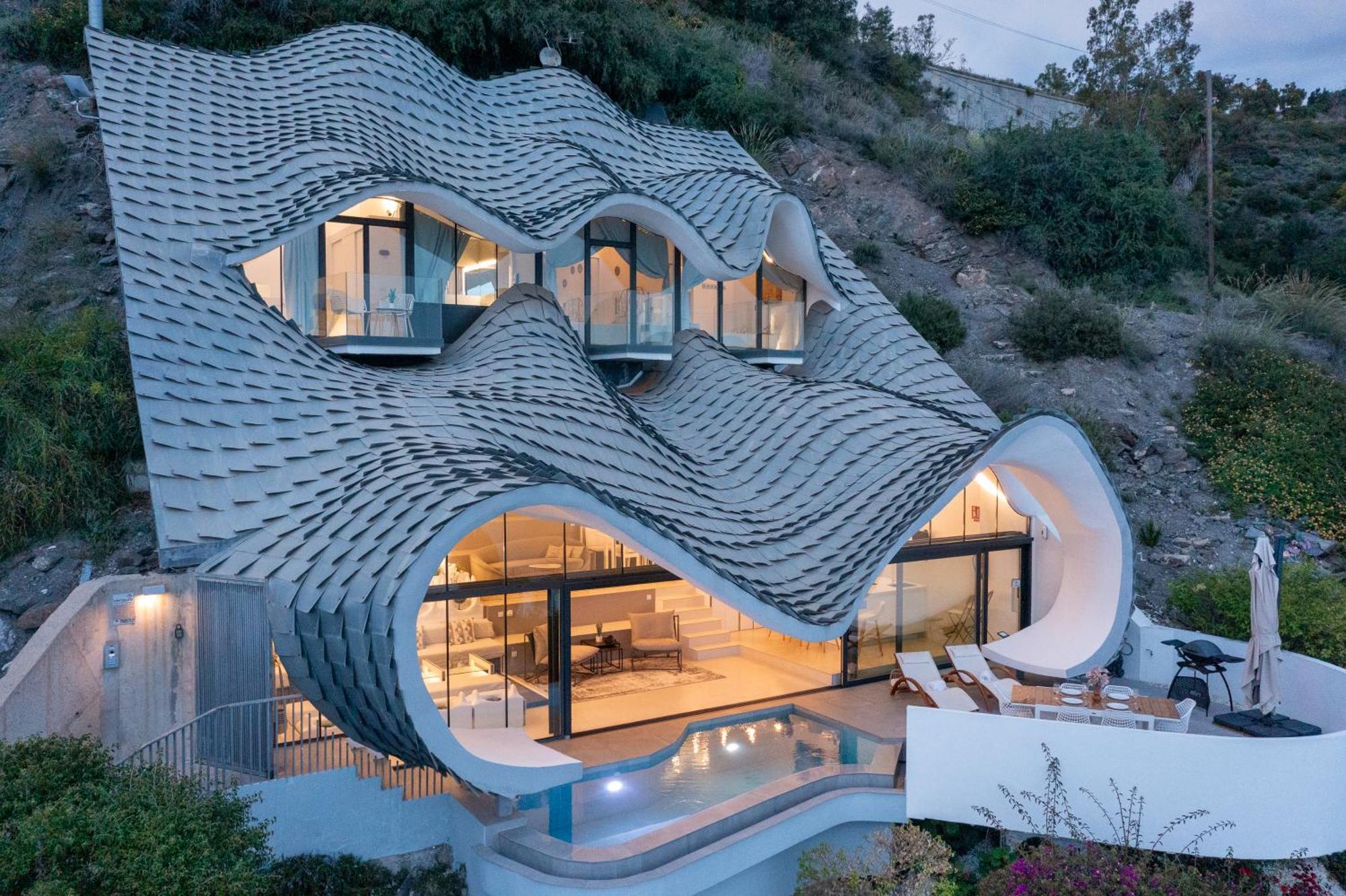 Rentitspain Casa Del Acantilado Piscina Climatizada Salobreña Exteriér fotografie