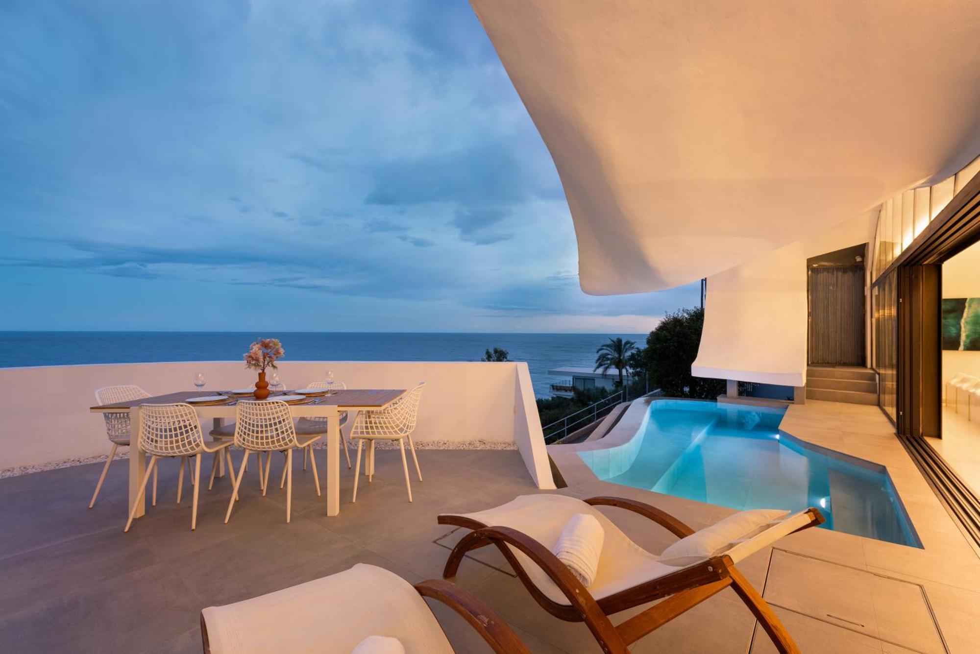 Rentitspain Casa Del Acantilado Piscina Climatizada Salobreña Exteriér fotografie