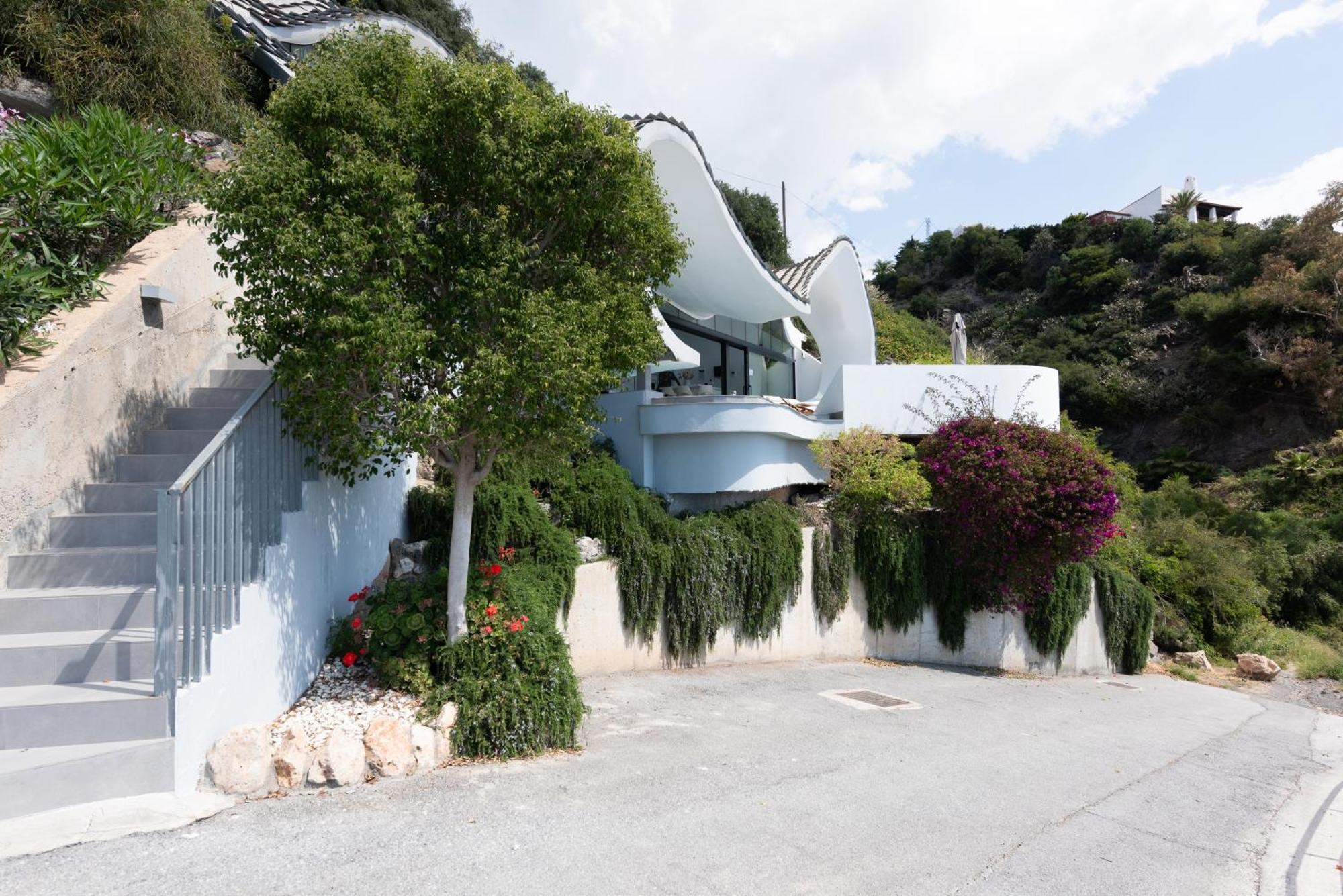 Rentitspain Casa Del Acantilado Piscina Climatizada Salobreña Exteriér fotografie