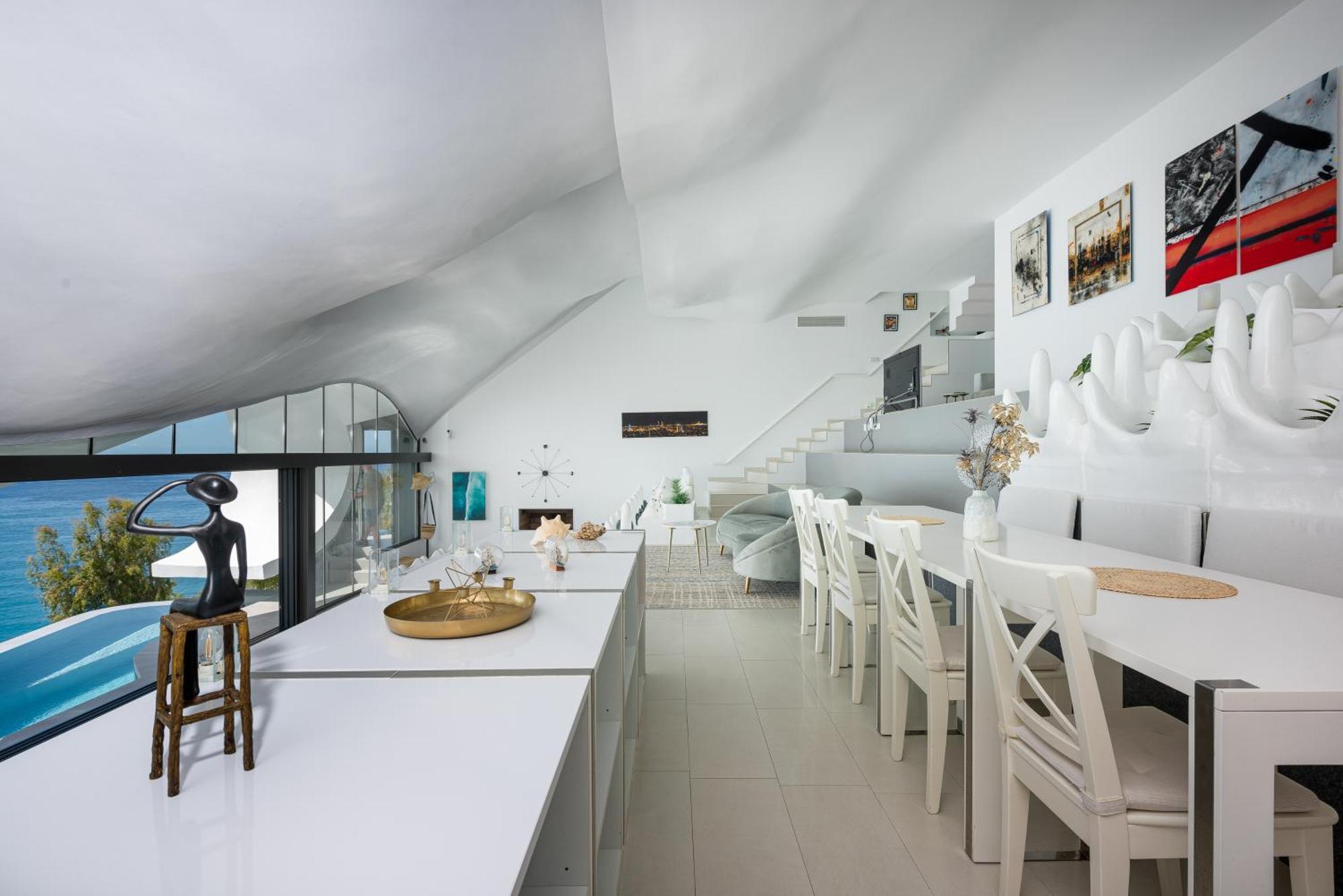 Rentitspain Casa Del Acantilado Piscina Climatizada Salobreña Exteriér fotografie