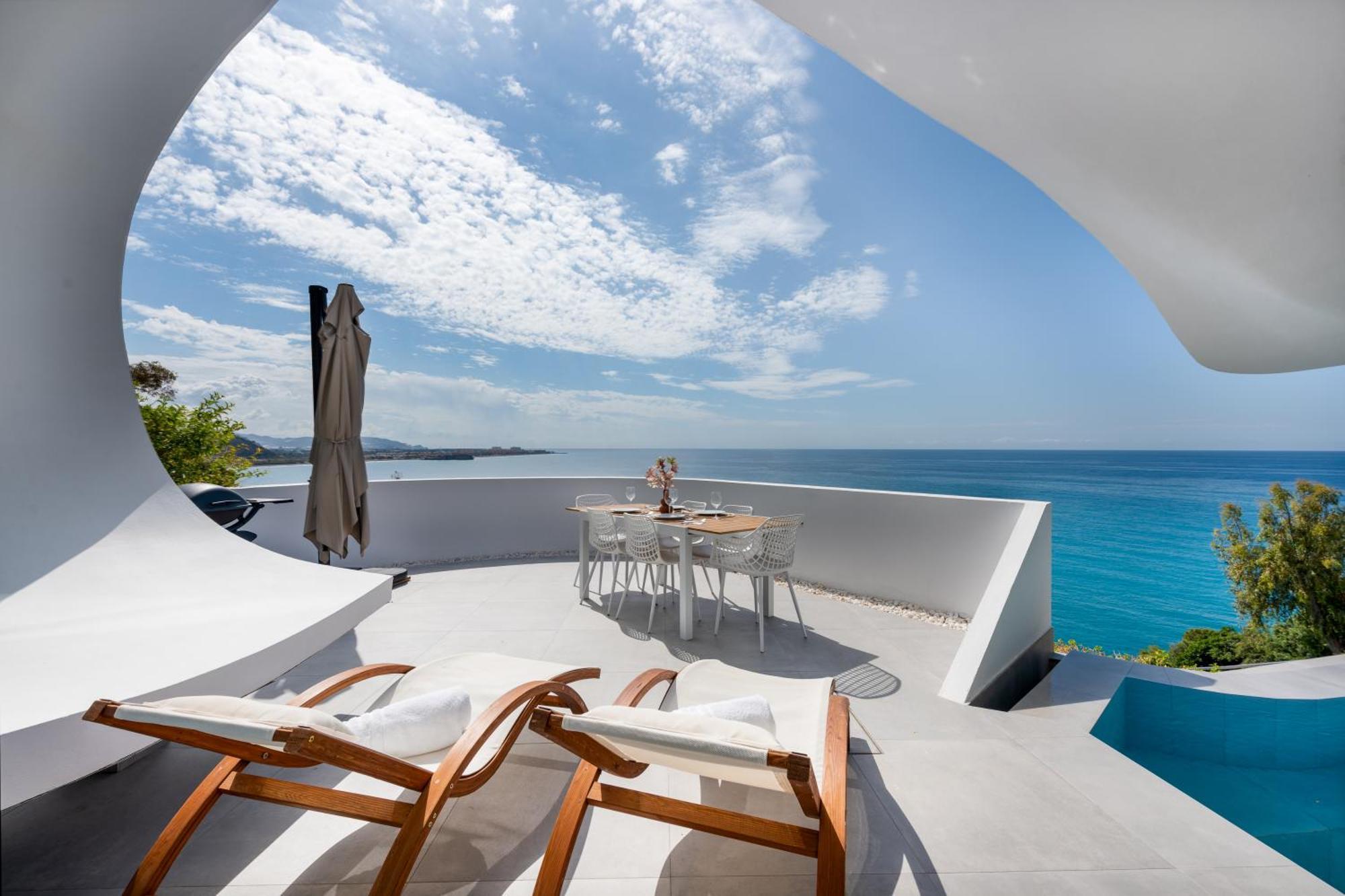 Rentitspain Casa Del Acantilado Piscina Climatizada Salobreña Exteriér fotografie