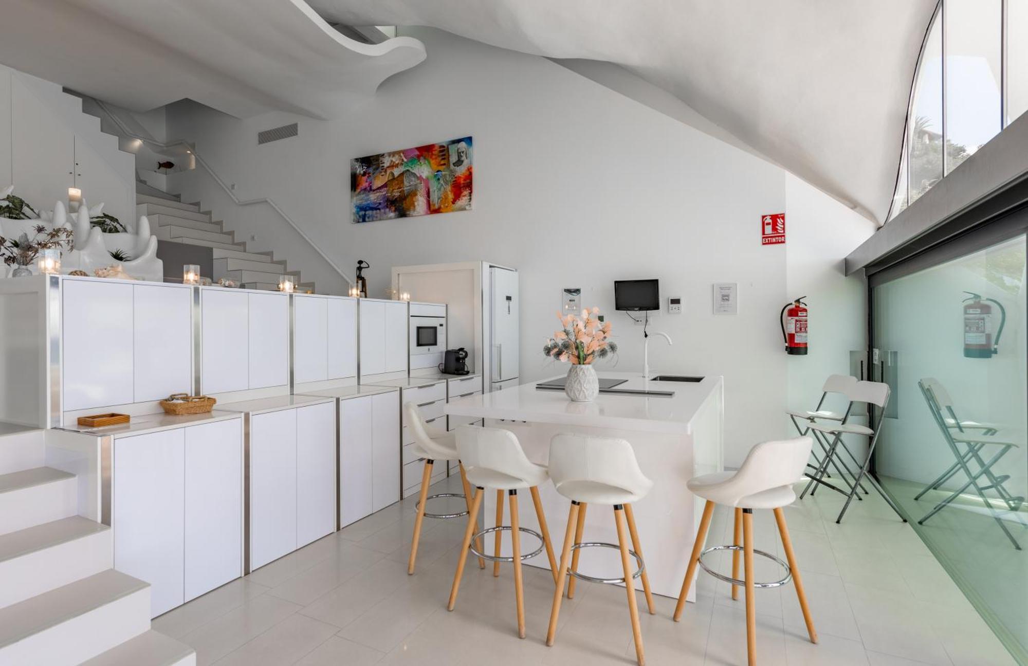 Rentitspain Casa Del Acantilado Piscina Climatizada Salobreña Exteriér fotografie