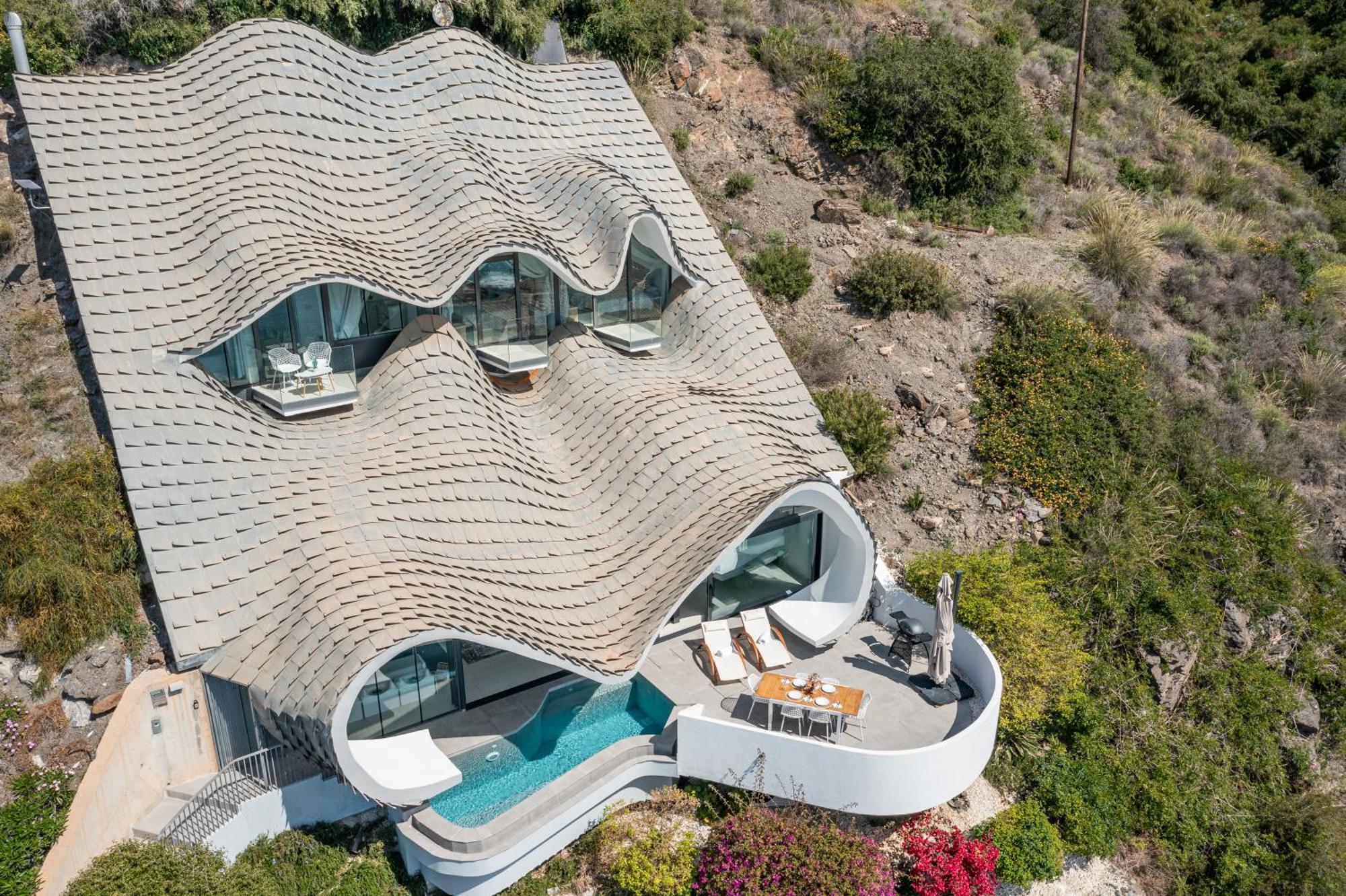 Rentitspain Casa Del Acantilado Piscina Climatizada Salobreña Exteriér fotografie