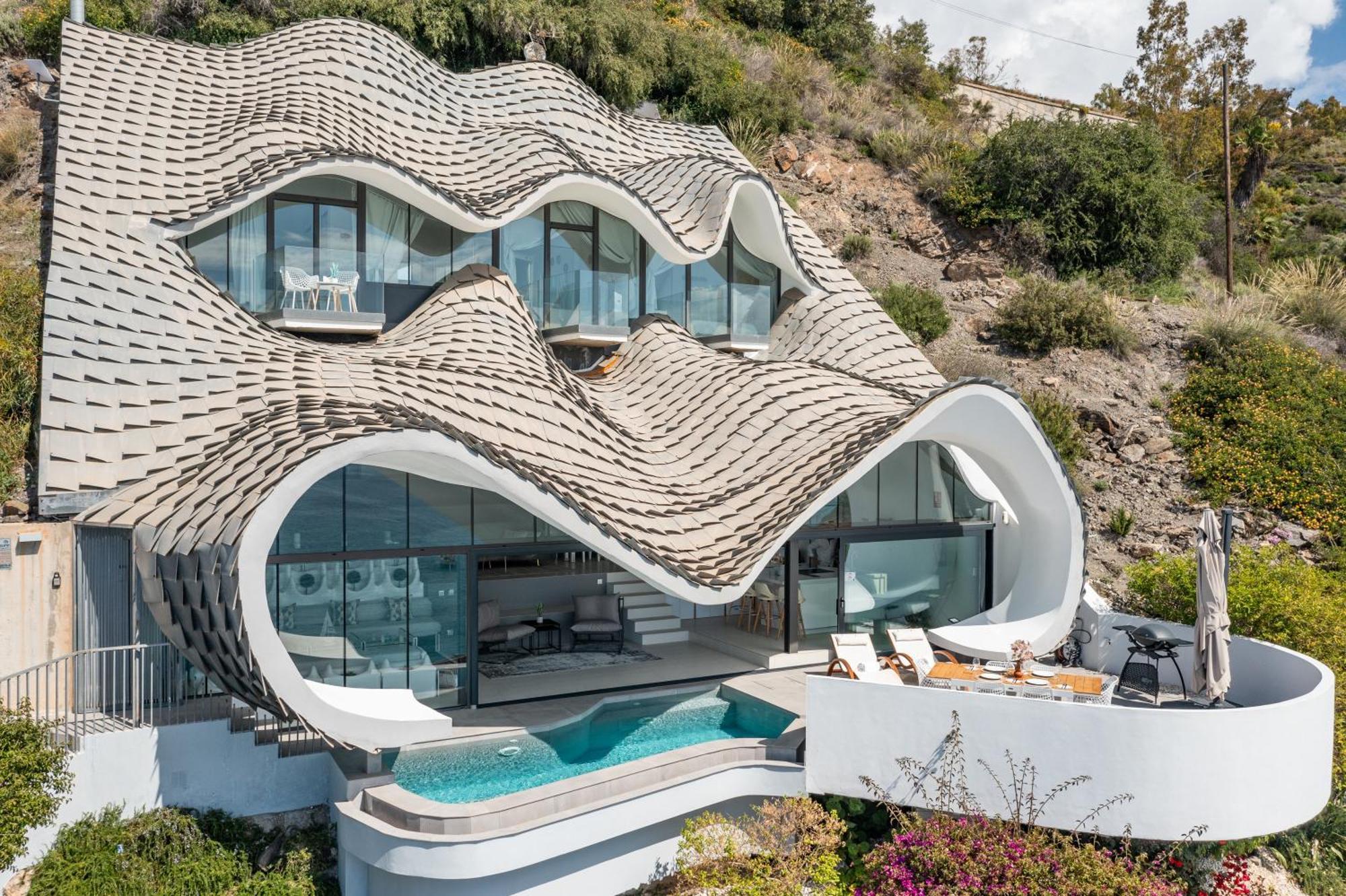 Rentitspain Casa Del Acantilado Piscina Climatizada Salobreña Exteriér fotografie